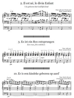 Hymn Arrangements for Organ - deel 3 (kerstliederen)