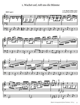 Hymn Arrangements from Cantatas (Vol. 3)