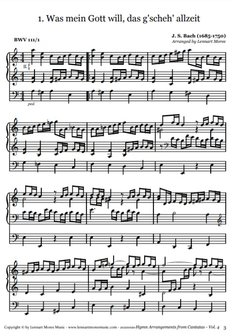 Hymn Arrangements from Cantatas (Vol. 4)