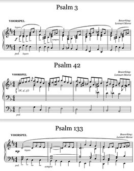 Korte psalmvoorspelen in romantische stijl - deel 5