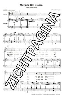 Morning has broken - SATB