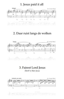 Hymn Arrangements for the Intermediate Pianist (vol. 1) 