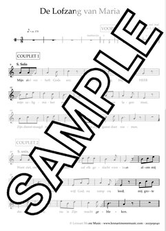 Lofzang van Maria - SATB