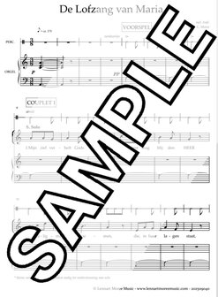 Lofzang van Maria - SATB