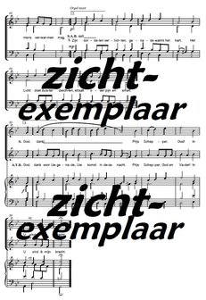 Uw Licht Is Doorgebroken - SATB