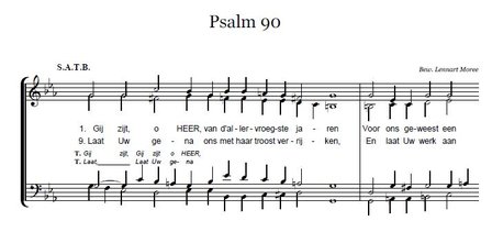 Psalm 90 - SATB